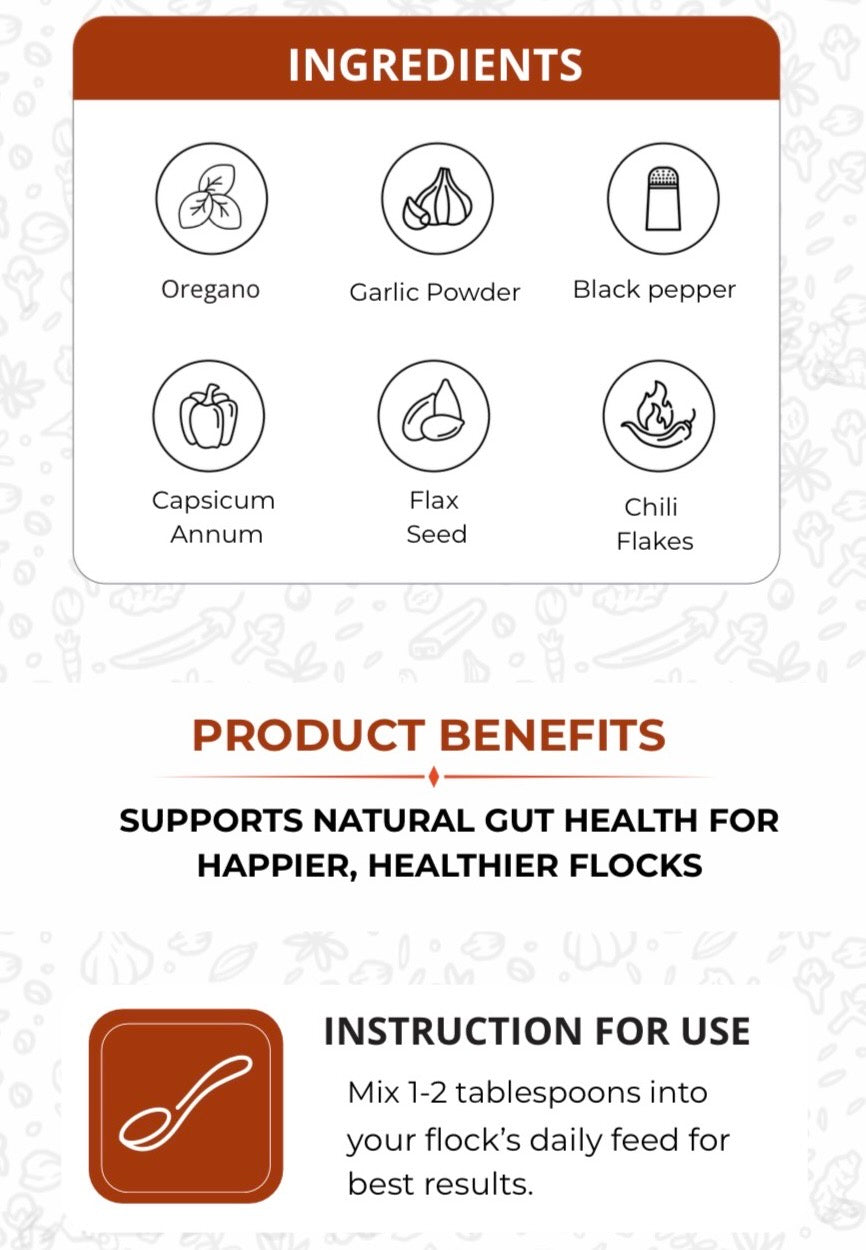 Natural Chicken Dewormer